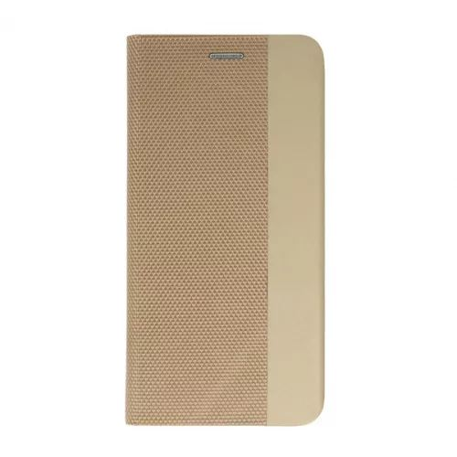 Gigapack Samsung Galaxy S23 textil mintás fliptok aranyszínű (GP-134951) (GP-134951)