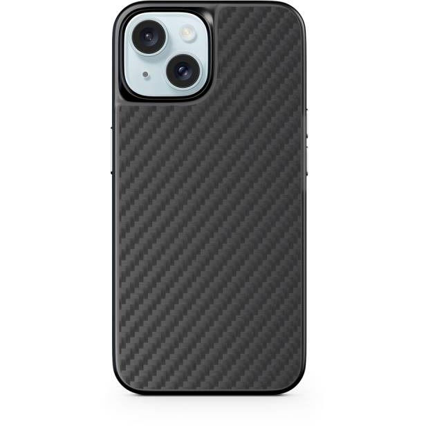Epico Mag+ Hybrid Carbon iPhone 15 MagSafe fekete tok (81110191300001)