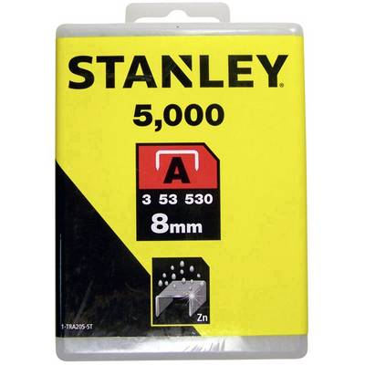 A típusú zárójelek 5000 db Stanley by Black & Decker 1-TRA205-5T (1-TRA205-5T)