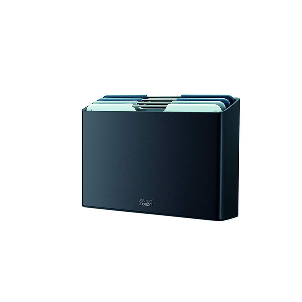 Juego De Tablas De Cortar Folio™ De 4 Piezas En Gris, Codificadas Por Colores, Antideslizantes, Apta Para Lavavajillas.