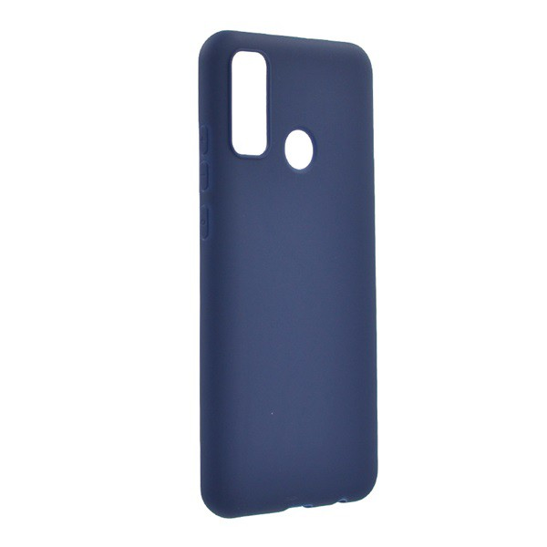 Szilikon telefonvédő (matt) SÖTÉTKÉK [Huawei P Smart (2020)] (5996457980260)