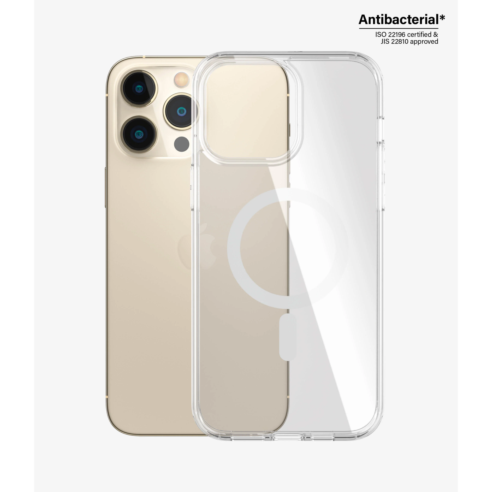 PanzerGlass Apple iPhone 14 Pro Max MagSafe kompatibilis Szilikon Tok - Átlátszó (0412)