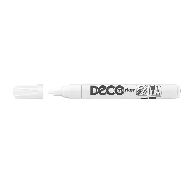 ICO Decomarker 2-4mm Lakkmarker - Fehér (9580098005)