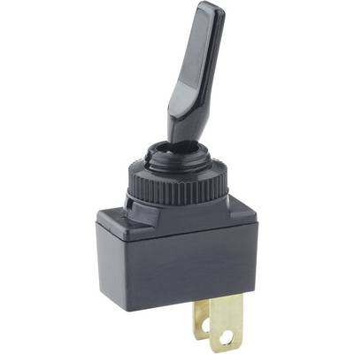 Gépjármű billenőkapcsoló 12 V/DC 10 A 1 x KI/BE Reteszelő TRU COMPONENTS TC-R13-18BS-SQ (1587840)