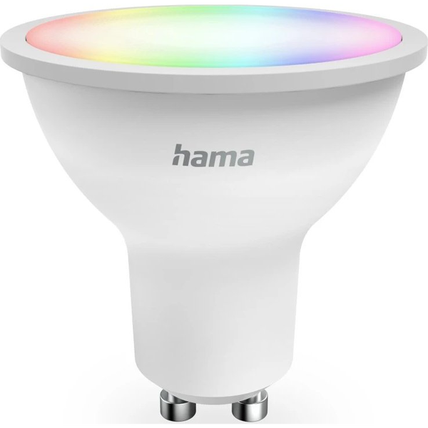 Hama 00176642 lampada LED Luce diurna, Bianco caldo 4,9 W GU10 F