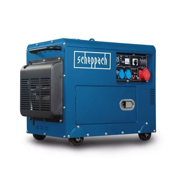 Scheppach SG 5200 D dízel áramfejlesztő AVR szabályozással 5000 W Raklapos (SCH5906222903)