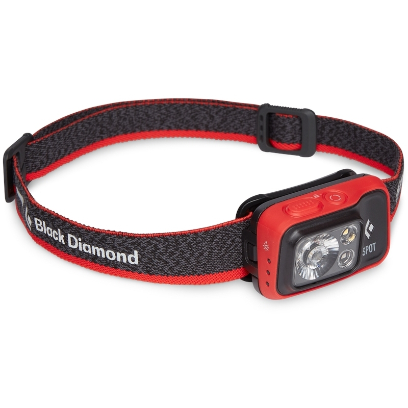 Black Diamond Spot 400 LED fejlámpa - Fekete/Piros (BD6206728001ALL1)