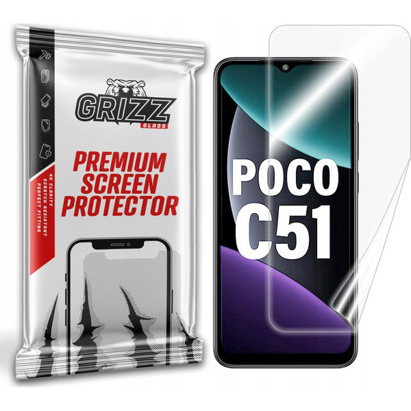  GrizzGlass Folia ceramiczna GrizzGlass CeramicFilm Xiaomi Poco C51