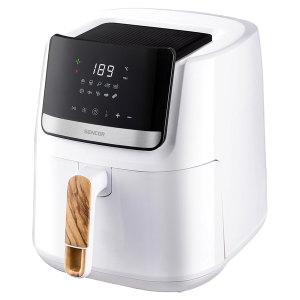 Фритюрник с горещ въздух Sencor SFR 6551WH, 6,5 л, 1600 W, бял