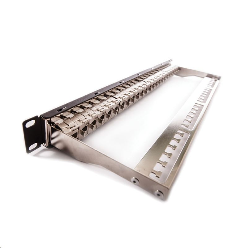 KELine KEP-C6-S-TL CAT6 patch panel 24xRJ45/s csatlakozóval (KEP-C6-S-TL)