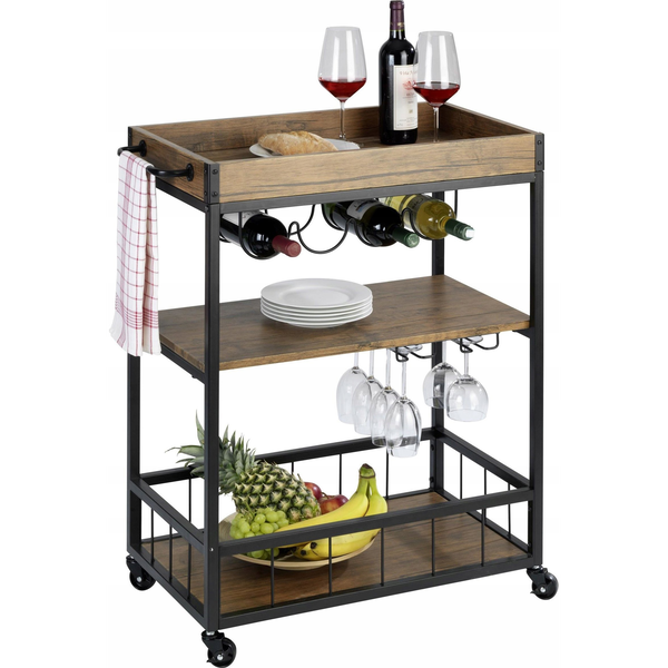 Camarera Plegable Rustico