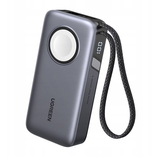 UGREEN Magnetická powerbanka pro Apple Watch 10000mAh 30W s vestavěným