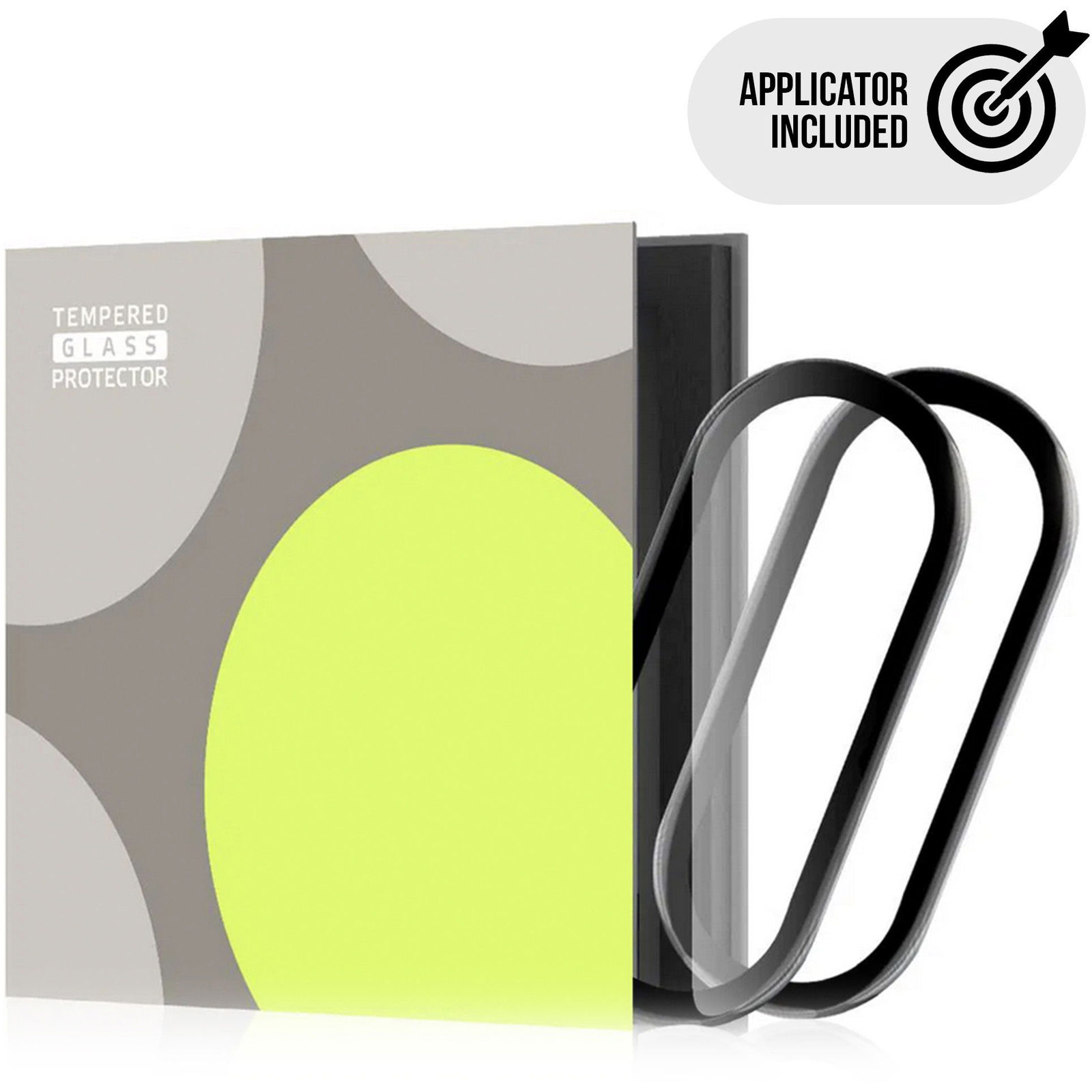 Tempered Glass Protector Xiaomi Smart Band 10 üvegfólia - 2pack + applikátor (TGW-XM10-BL)