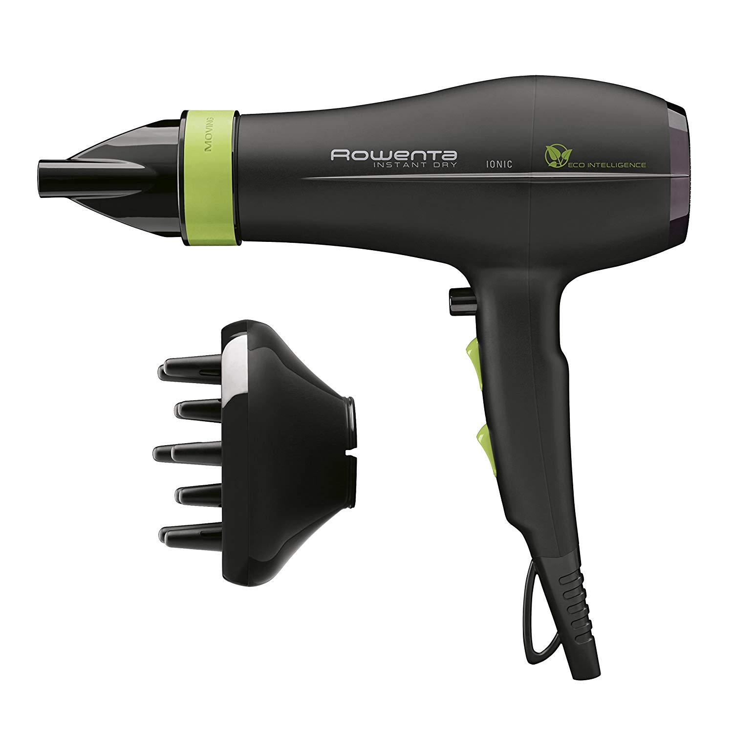 Rowenta CV6030 hajszárító 1500 W Fekete, Zöld (CV 6030)