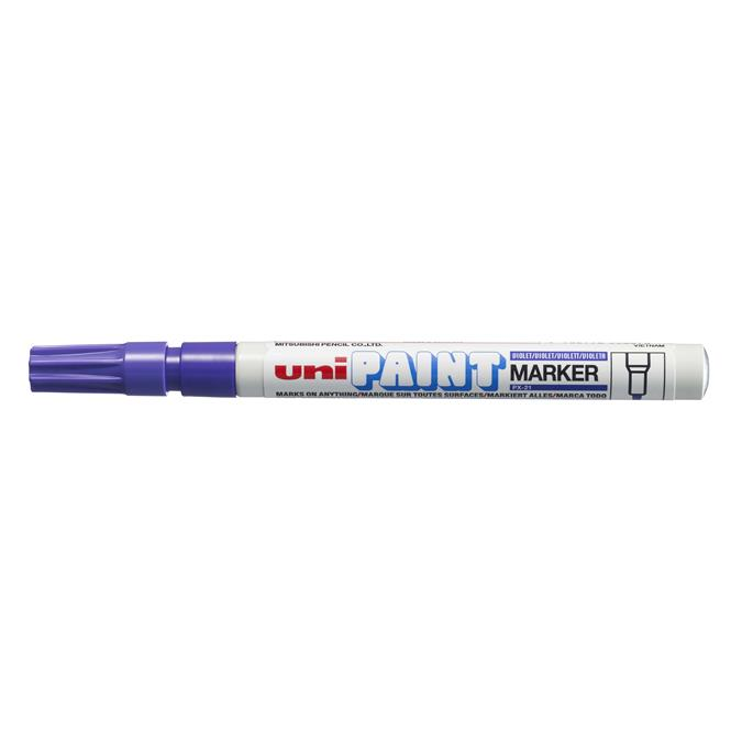 Uni PX-21 0.8-1.2mm Lakkmarker - Lila (PX-21(L) VIOLET(EU))