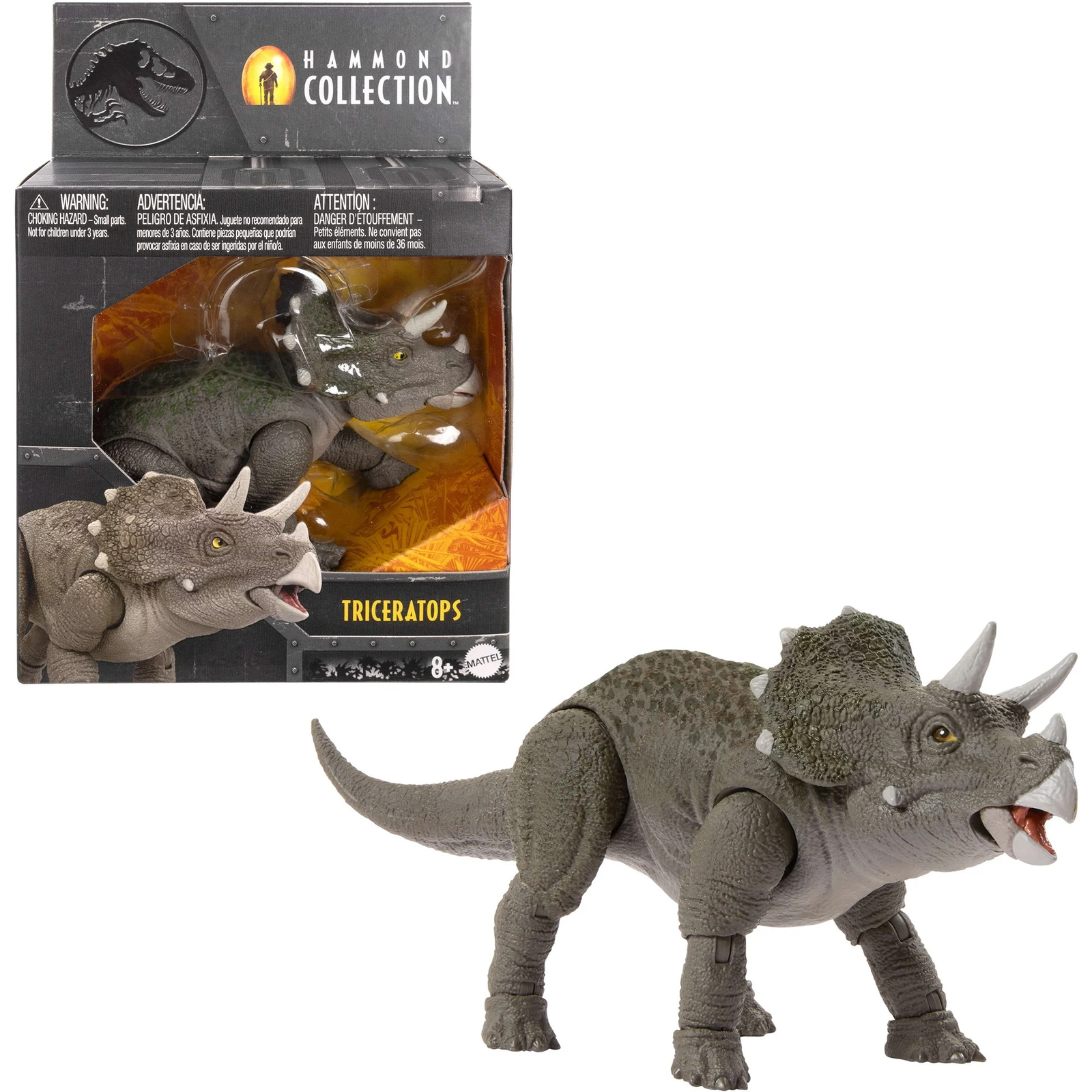 Mattel JDJ07 Jurassic World Fiatal Triceratops figura (JDJ07)