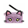 Purse Pets BAG INA PursePets Wristlet Kitty GML Čierna, Ružová Dievča Dámska kabelka