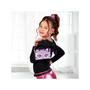 Purse Pets BAG INA PursePets Wristlet Kitty GML Čierna, Ružová Dievča Dámska kabelka