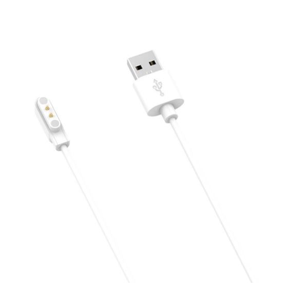 Gigapack töltőkábel USB-A (mágneses, 100cm) fehér (GP-143806) (GP-143806)