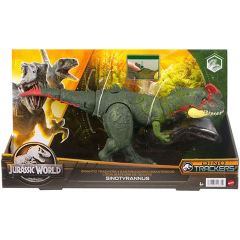 Mattel Jurassic World: óriás támadó Sinotyrannus dinó figura (HLP25)