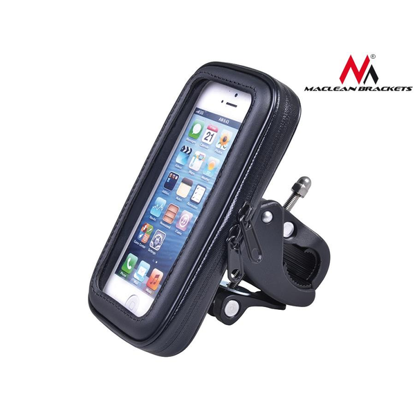 Maclean MC-688S Univerzális kerékpár mobiltelefon tartó Fekete