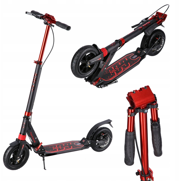 HM209T BLACK-RED HULAJNOGA Z HAMULCEM TARCZOWYM NILS EXTREME