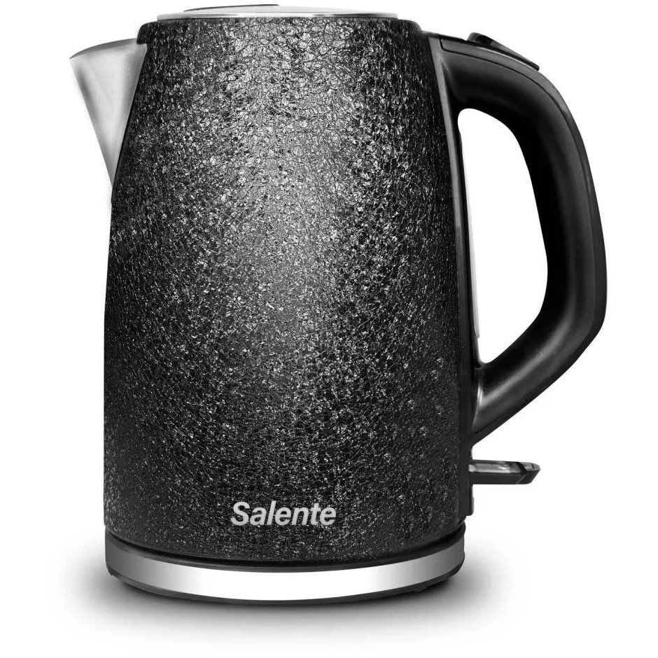 Salente IceQueen 1,7 l elektromos vízforraló, rozsdamentes acél, fekete (ICEQUEEN-BK)