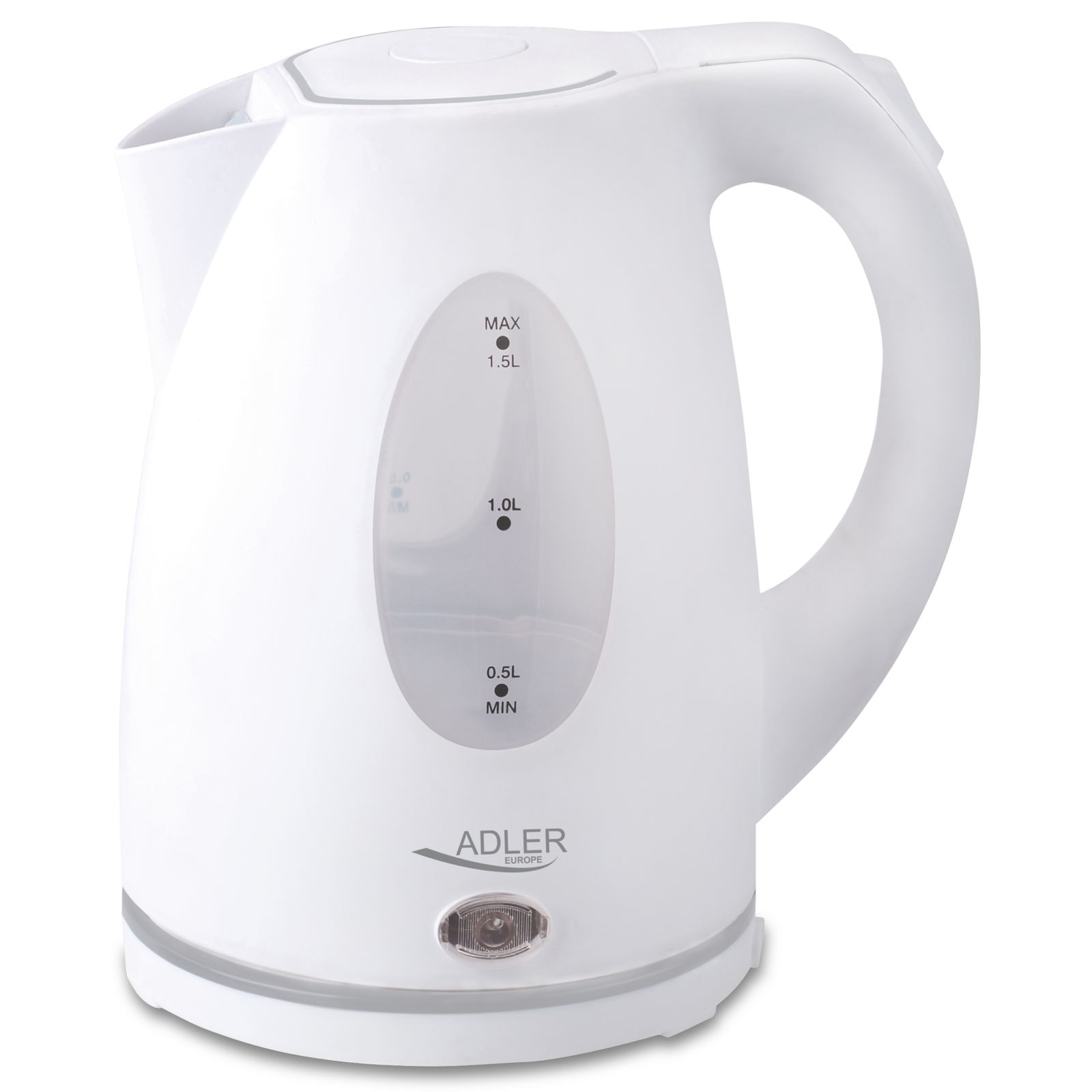 Adler AD 1207 1.5L Vízforraló Fehér (AD1207)