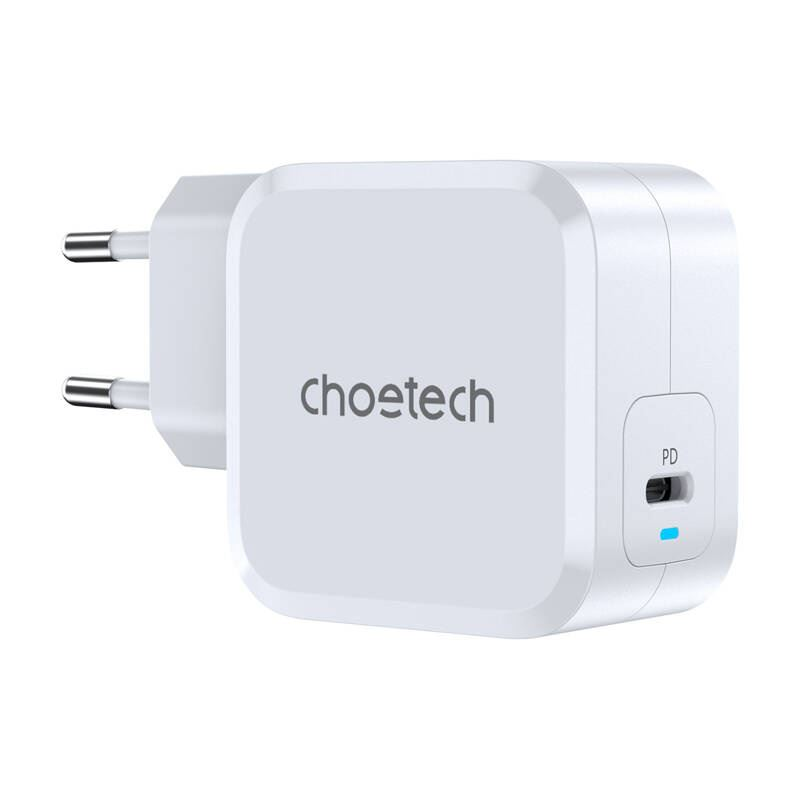 Choetech PD8007 USB-C hálózati töltő fehér (PD8007-white)
