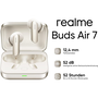 Realme Buds Air 7 Bluetooth fülhallgató Ivory Gold