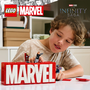 LEGO® Marvel - Лого и мини фигурки MARVEL 76313, 931 части