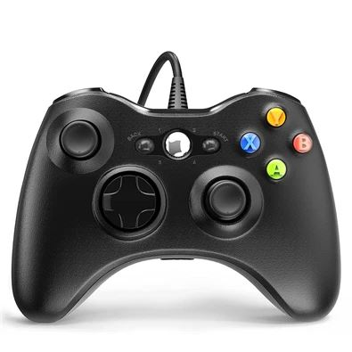 FroggieX FX-X360-PC-B Xbox360/PC kontroller fekete (FX-X360-PC-B)