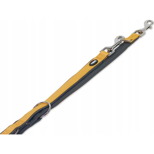 Kutyapóráz Nobby Classic Preno, neoprén, narancs/szürke, 200 cm