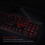 Механична игрална клавиатура Redragon Surara Pro, сини превключватели, унгарска подредба