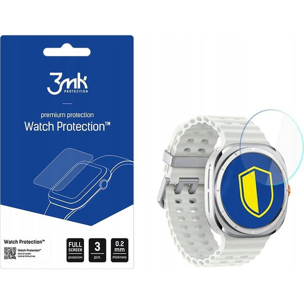 Hybridní Sklo pro Redmi Watch 5 Lite - 3mk Watch Protection FlexibleGlass