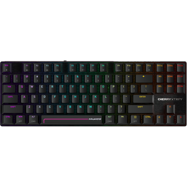 CHERRY MX 8.2 Pro TMR Wireless tastatur Spil USB + RF Wireless + Bluetooth QWERTY US International Sort