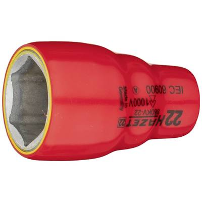 Hazet (880KV-22) Külső hatlap Dugókulcs betét 22 mm 1 db Négylap, 3/8 (10 mm) (880KV-22)