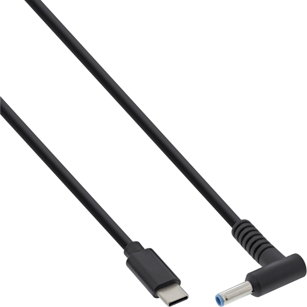 InLine 26674 cabluri de alimentare Negru 2 m USB C EIAJ-02 (4.0 mm, 1.7 mm)