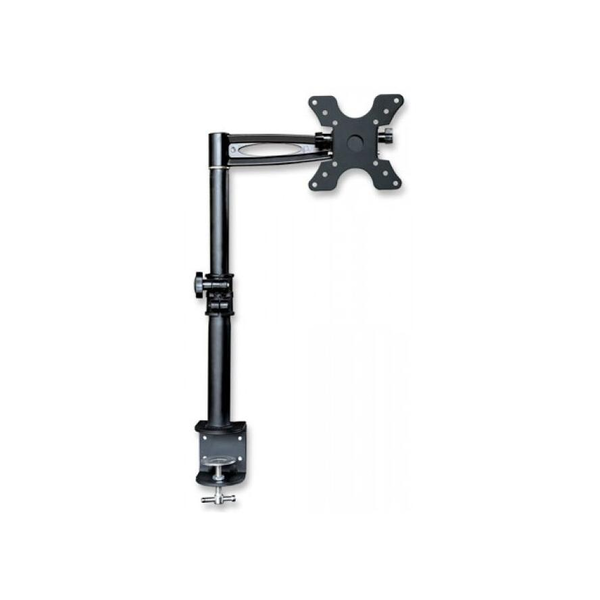 Techly ICA-LCD 501BK skærmbeslag og -stativer 68,6 cm (27") Sort Skrivebord