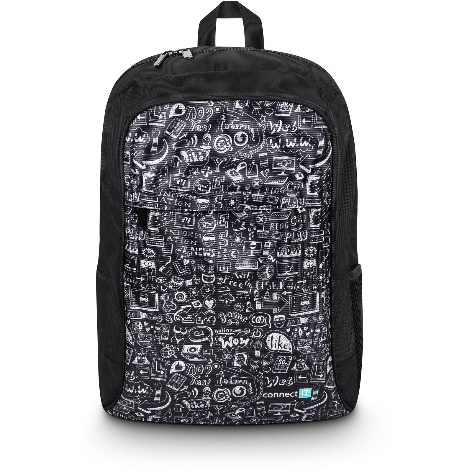 CONNECT IT Doodle, fekete (CFF-7100-DD)