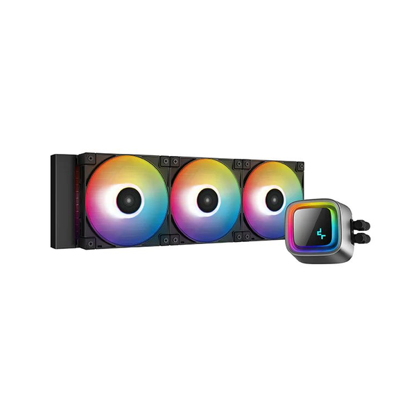 DeepCool LS720 Procesor Vodné chladenie typu všetko v jednom 12 cm Čierna 1 kusov