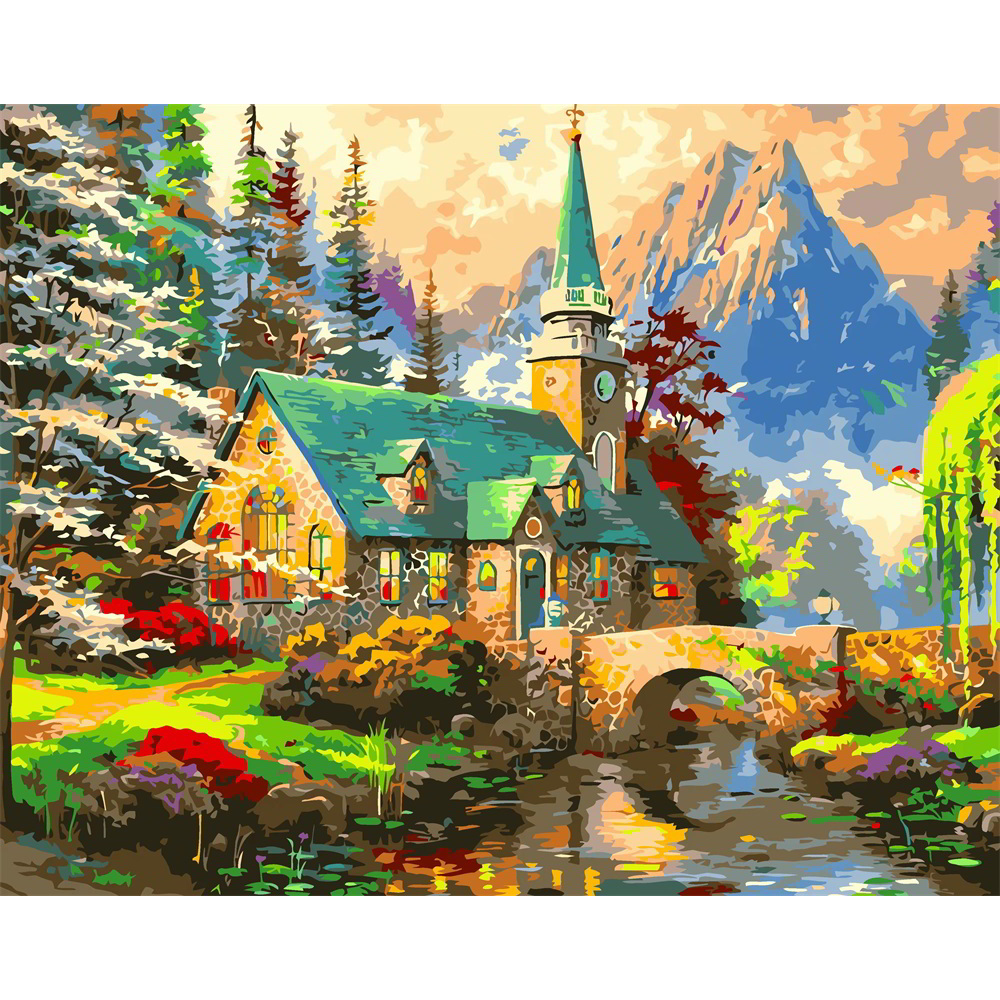 SOA-ART PBN-P-002 40x50cm számozott kifestő (PBN-P-002)