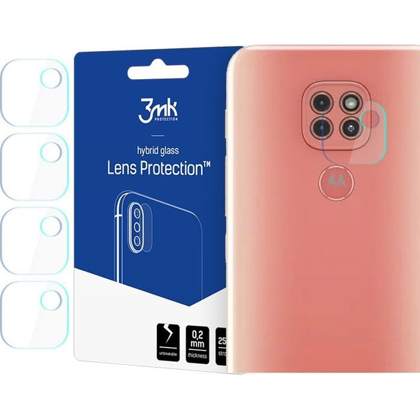 Hybridní Sklo 3MK pro Motorola Moto G9 Play, 4 ks