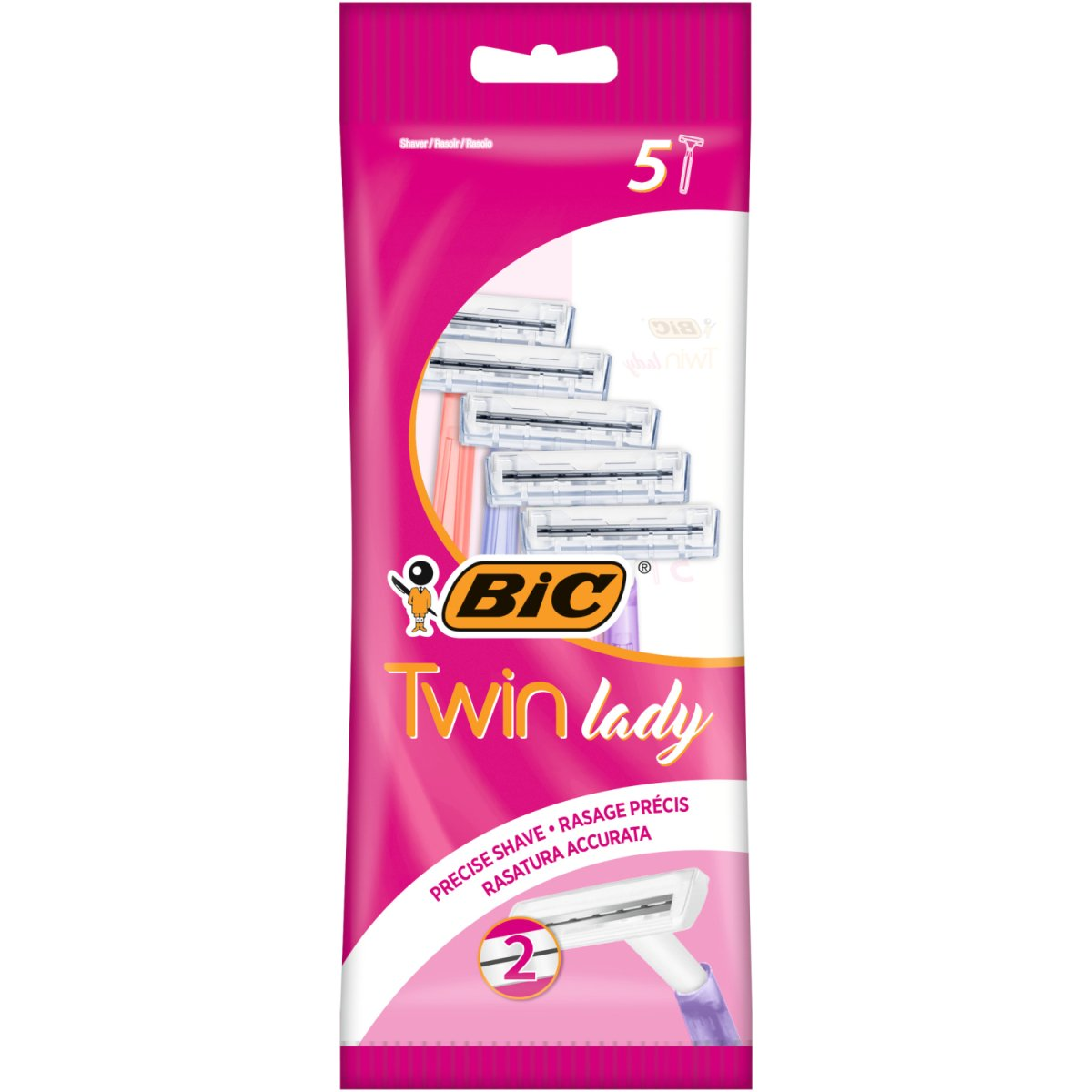 Bic Twin Lady eldobható borotva 5 db (3086127500934) (3086127500934)