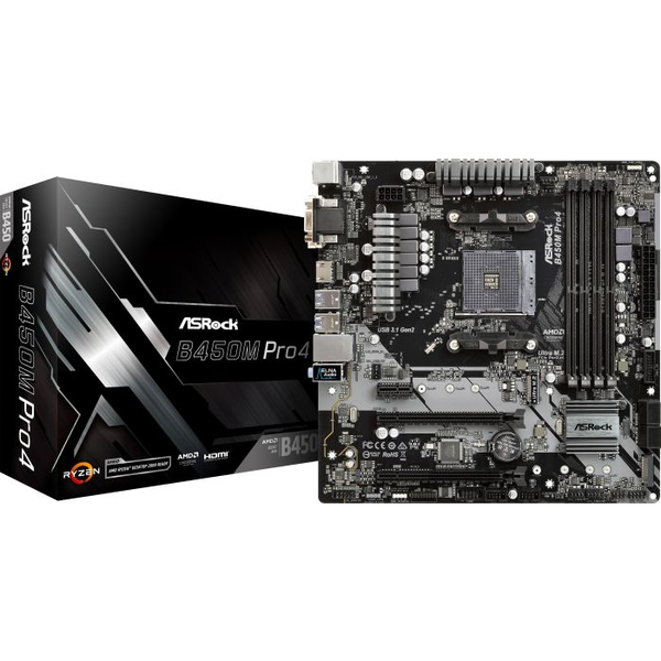 ASRock B450M Pro4