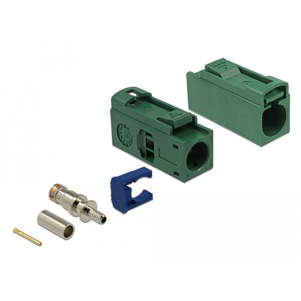DELOCK FAKRA E-Bu 25mm (lang) zum Crimpen