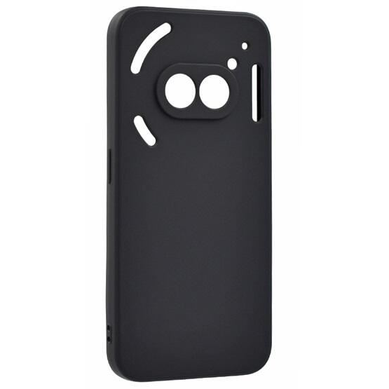 Gigapack Nothing Phone (2a) Plus szilikon tok matt fekete (GP-157066) (GP-157066)