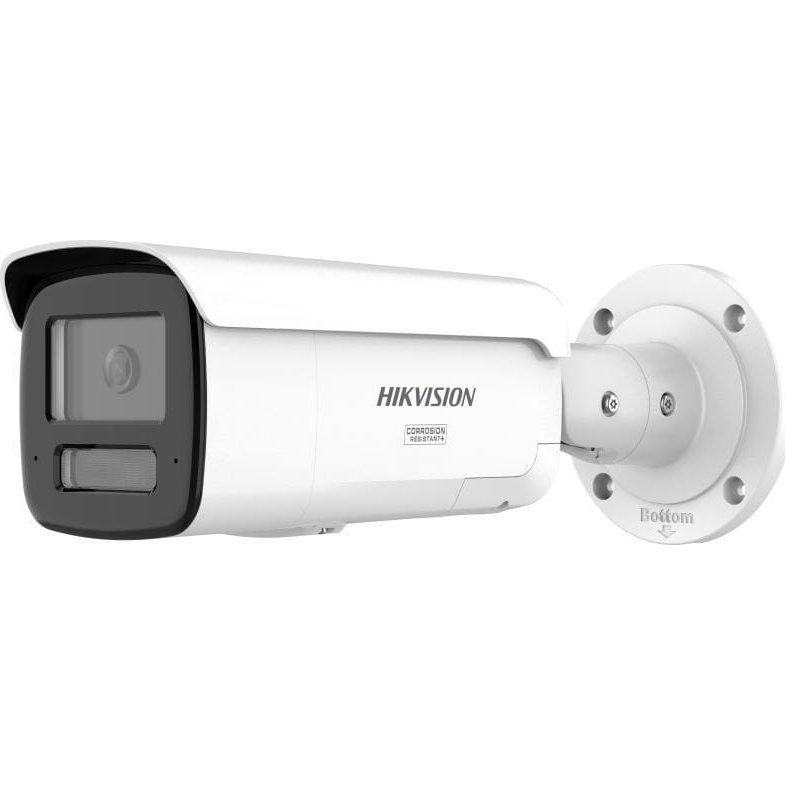 Hikvision DS-2CD2T47G3-LIS2UY/SL 2.8mm PL 4 MP Okos hibrid fény ColorVu rögzített bullet hálózati kamera (56014)