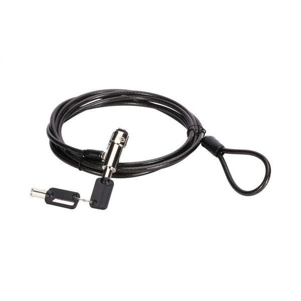 Conceptronic CUSTODIO02BN cadeado antirroubo Preto 1,8 m