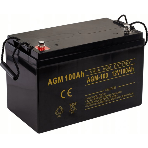Volt AGM Battery 12V 100Ah